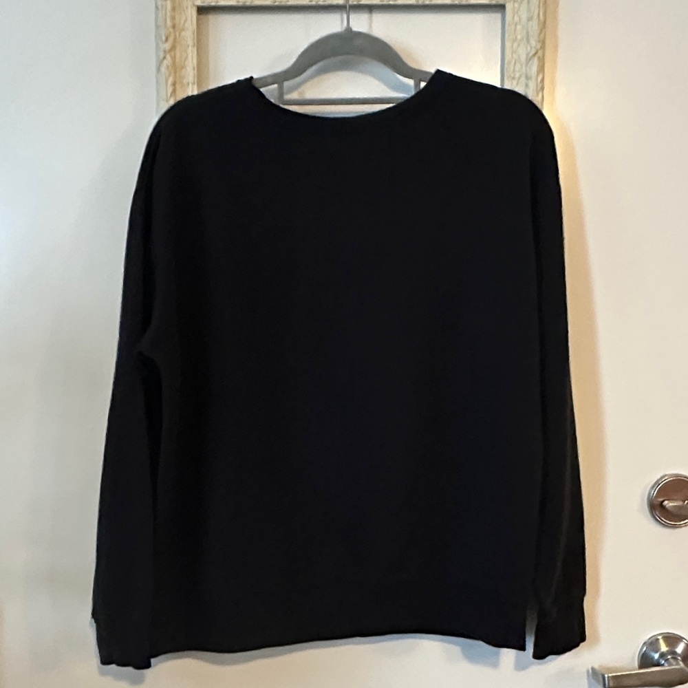 GEORGE | Classic Black Crewneck Sweater - Picture 9 of 14